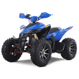 Denago Powersports Blue Daytona 250FI ATV Hero Angle