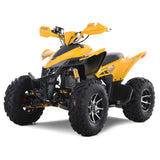 Denago Powersports Yellow Daytona 250FI ATV Hero Angle