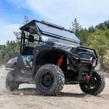 Dengao PowerSports RanchHawk 650FI riding an offroad trail