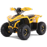 Denago Powersports Yellow E Hawk 6 Electric ATV Hero Angle