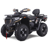 Denago Powersports Black Freelander 300FI ATV Hero Angle