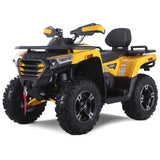 Denago Powersports Yellow Freelander 300FI ATV Hero Angle