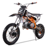 Denago Powersports Orange MX2 Dirt Bike Hero Angle