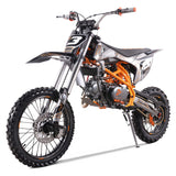 Denago Powersports Orange MX3 Dirt Bike Hero Angle