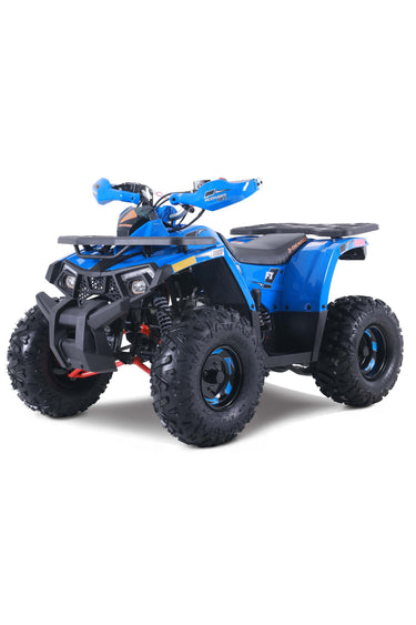 Denago Powersports Blue Mudhawk 10FI ATV Hero Angle