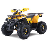 Denago Powersports Yellow Mudhawk 10FI ATV Hero Angle