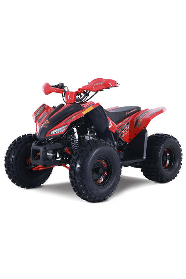 Denago Powersports Red Trailhawk 10FI ATV Hero Angle