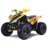 Denago Powersports Yellow Trailhawk 10FI ATV Hero Angle